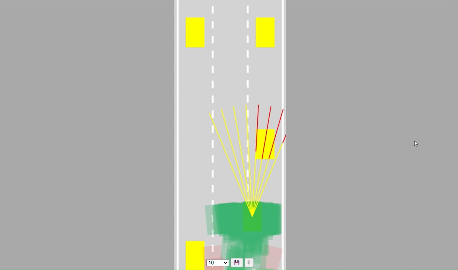 Self-Driving Bot Simulation App